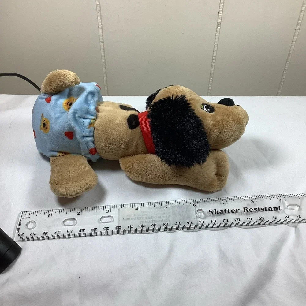 Pound‎ Puppies Newborns Brown Black Spot Dog Plush 8